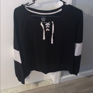 Juniors T-shirt sweatshirt